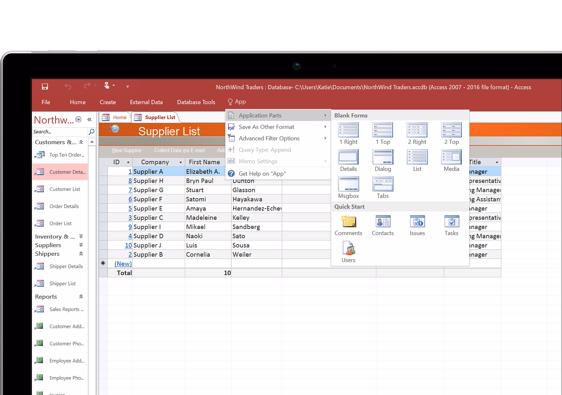 Microsoft Access